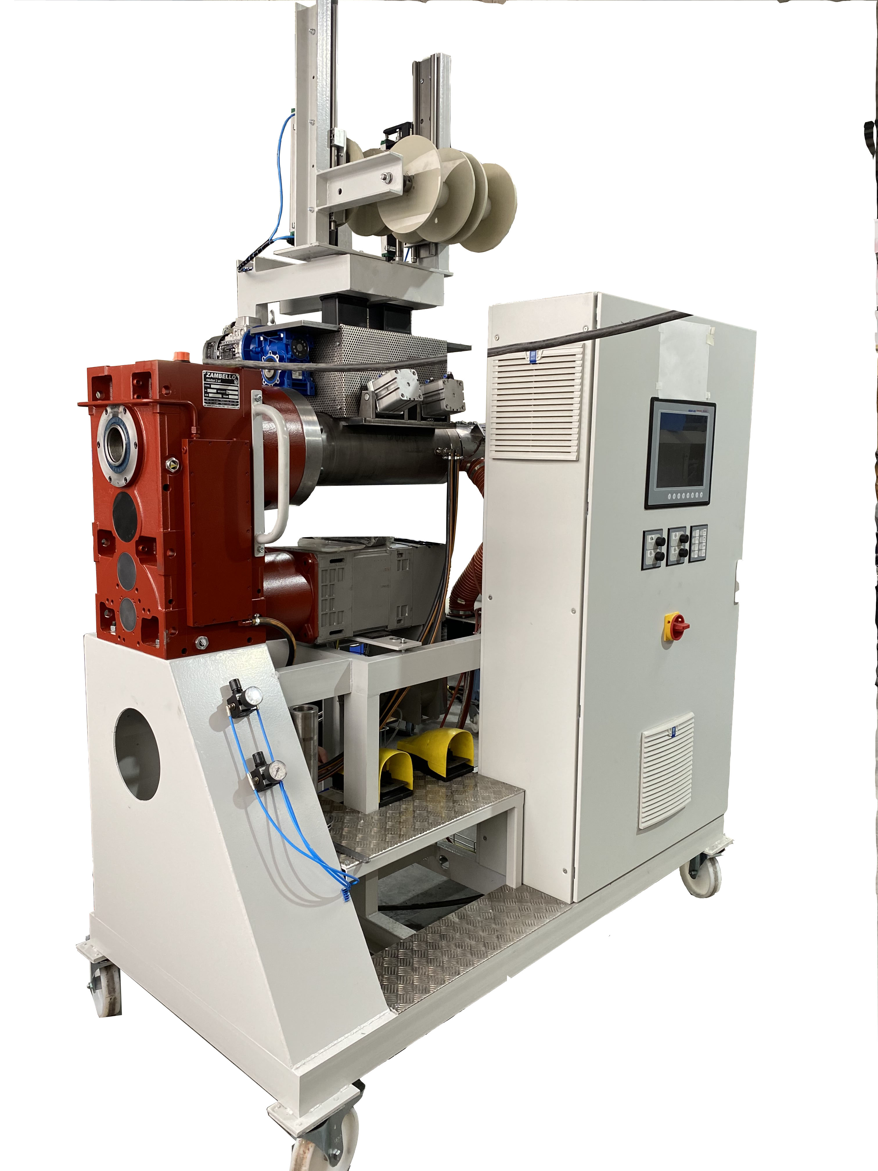 Randstreifen-R�ckspeise-Extruder DG-ES 75-18D