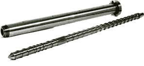 Schnecke und Zylinder